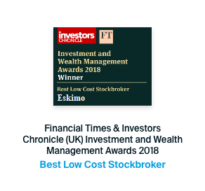 Awarded best low-cost stockbroker 2018 by Financial Times and Investors Chronicle